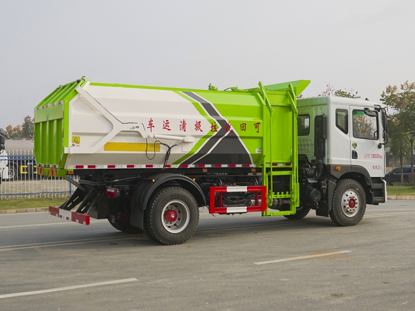 东风D9挂桶垃圾车