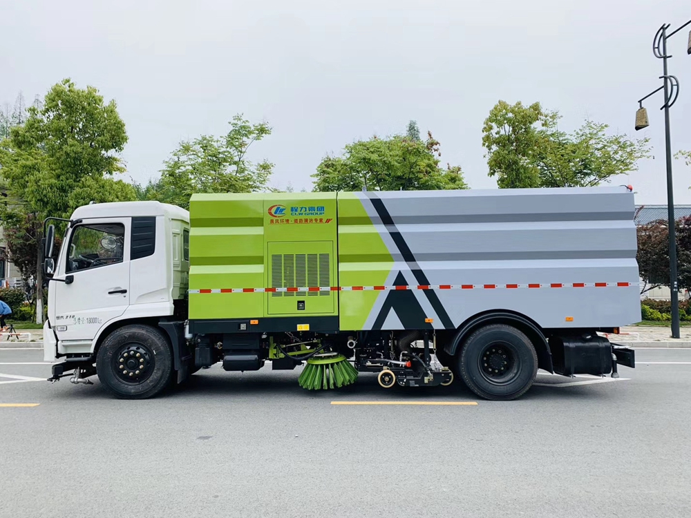 东风天锦7水/9尘洗扫车（国六）