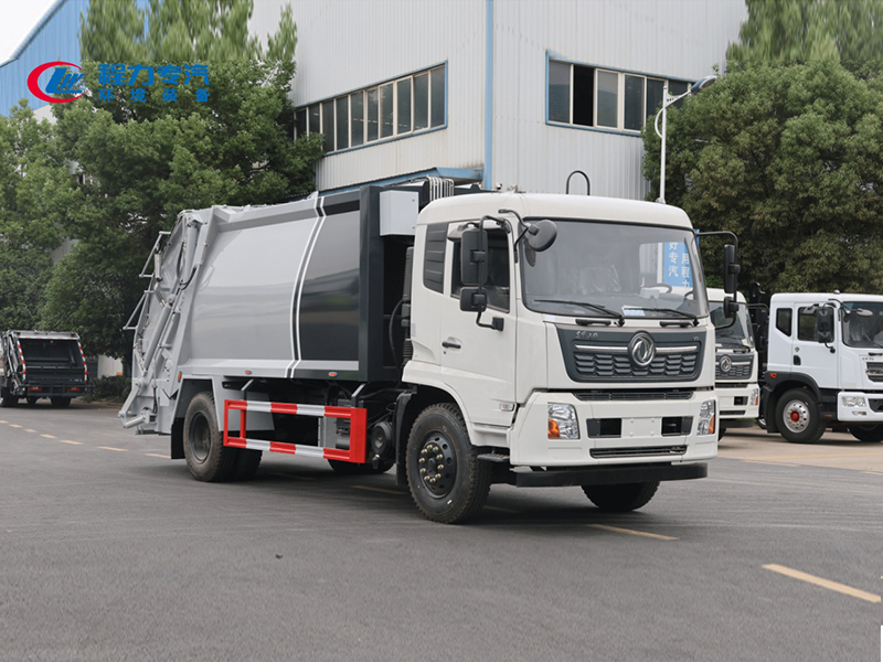 东风天锦15方压缩垃圾车