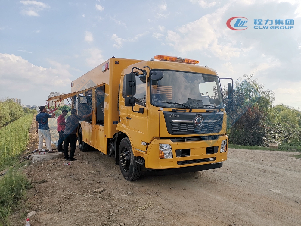 东风天锦大流量排水抢险车[3000-4000m³/h]