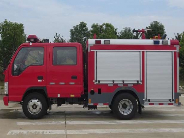 五十铃1吨蓝牌消防车