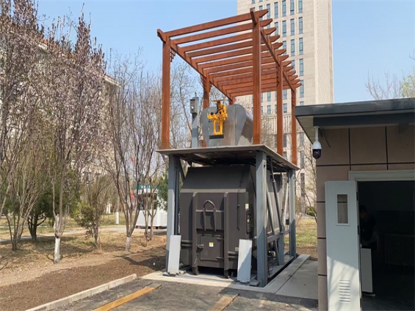 12方景观式移动垃圾压缩站