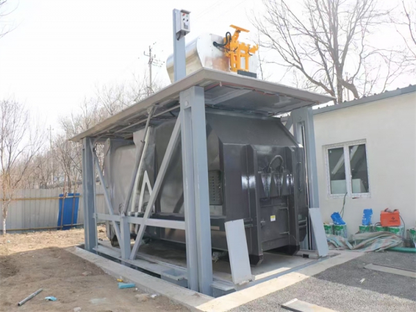 12方景观式移动垃圾压缩站