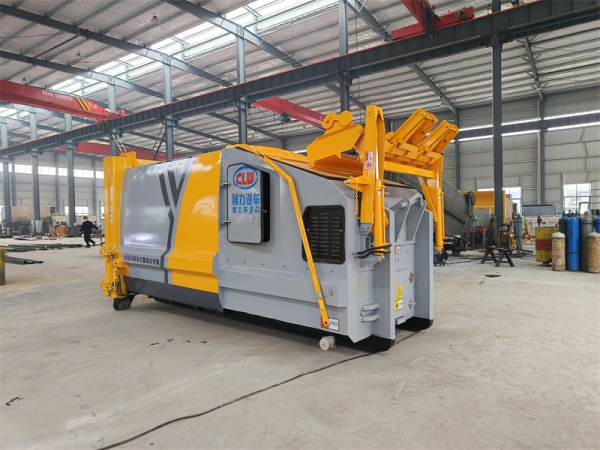 10方挂桶型移动式垃圾压缩站