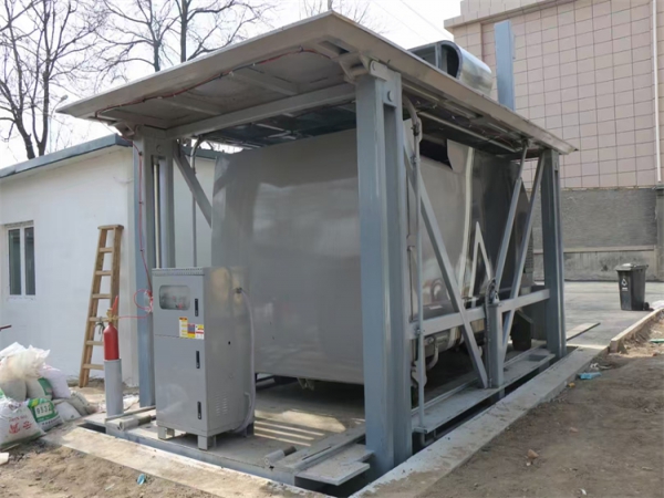 12方景观式移动垃圾压缩站